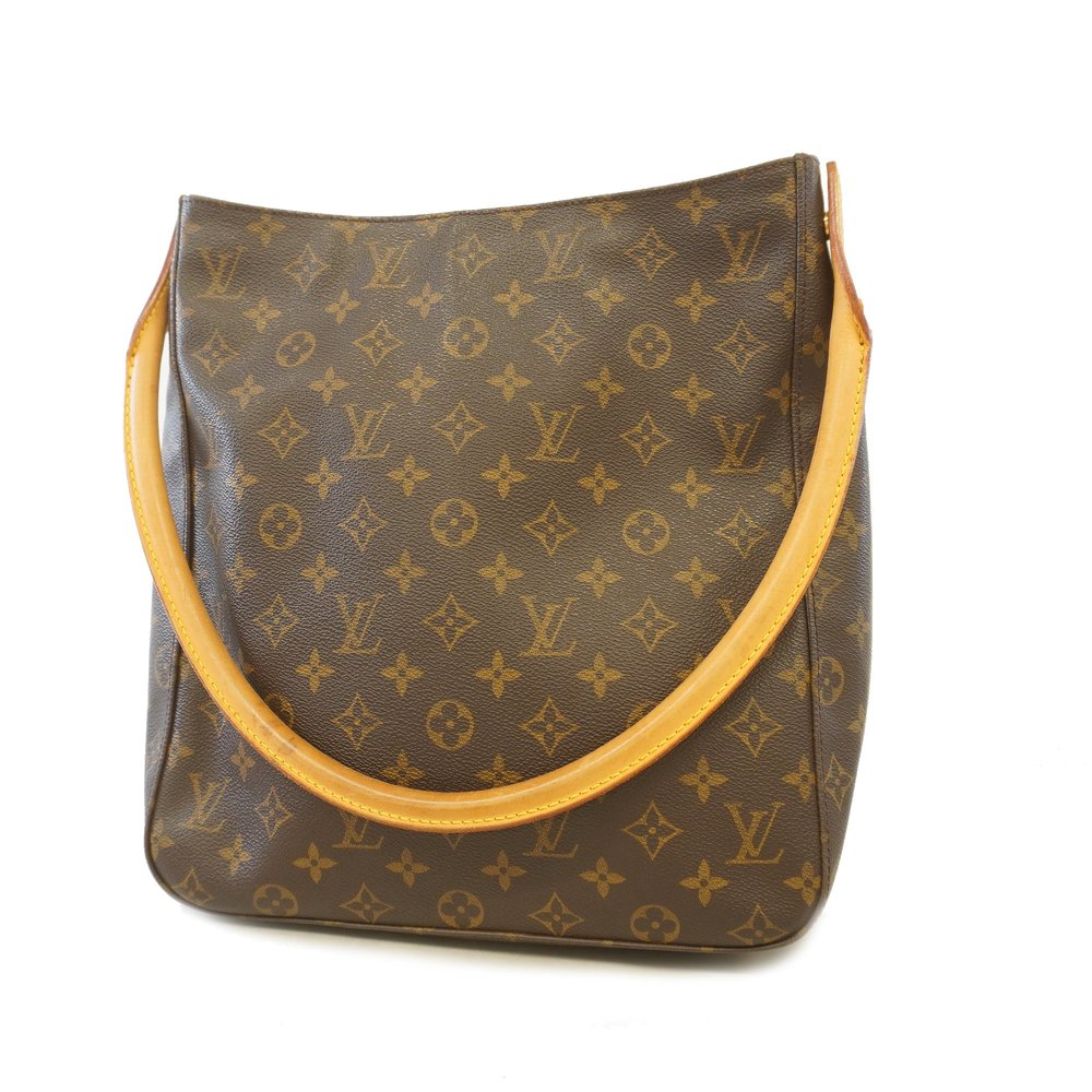 Auth Louis Vuitton Monogram LoopingGM M51145 Women's Shoulder Bag